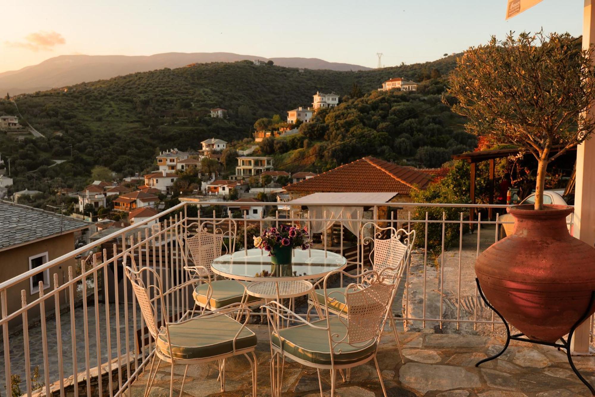 Villa Με Θέα Το Ηλιοβασιλεμα 2 Áfissos Exterior foto